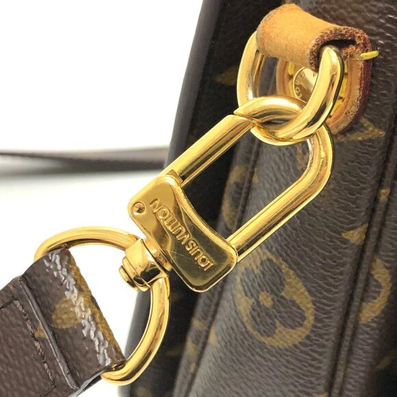 LOUIS VUITTON M40780 Monogram Pochette MetisMM 2WAY Shoulder Bag Hand Bag - Picture 2 of 16
